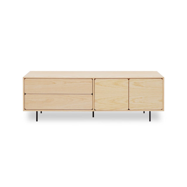 Mueble TV Flotante Penxat 160 en ambiente de estilo nórdico