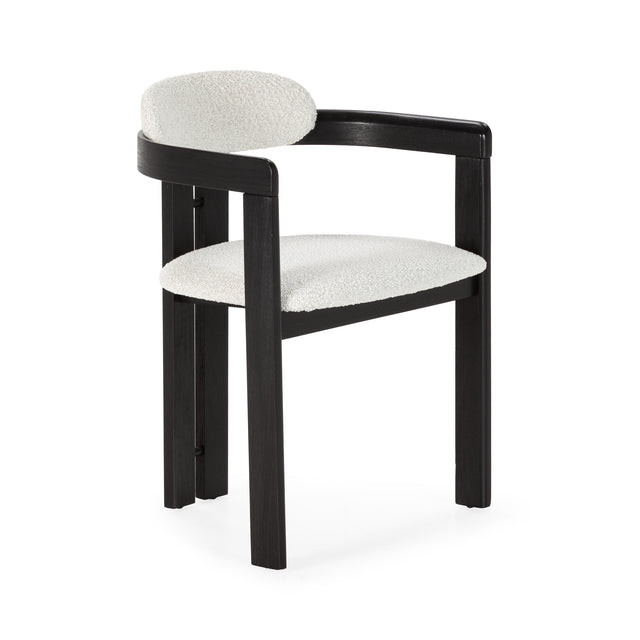 Silla Tapizada Eiden Blanco, vista principal