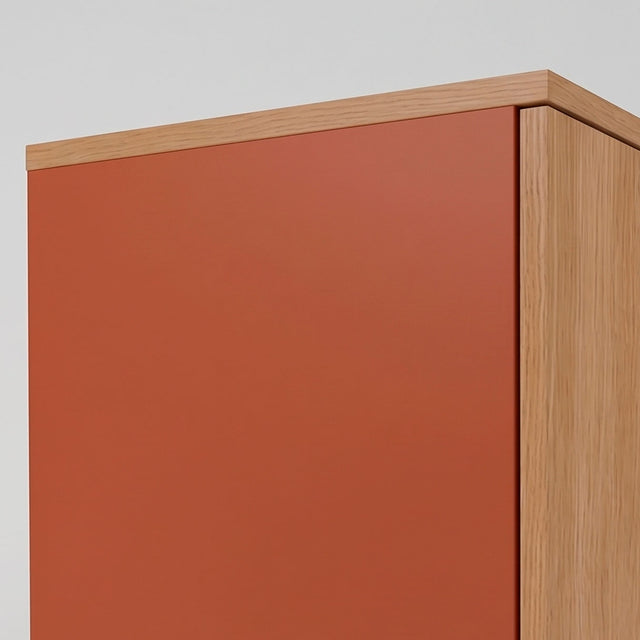 TV Unit Nolla 200 Terracotta Y Madera