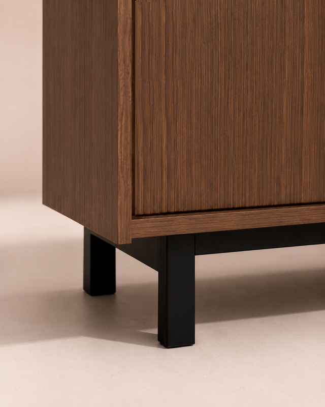 Penxat 160 Natural TV Unit, Customizable with schemes