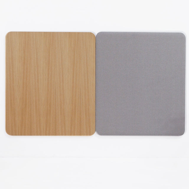 Cabecero modular 180cm Roble - Tapizado Gris - Libra 50 Slowdeco