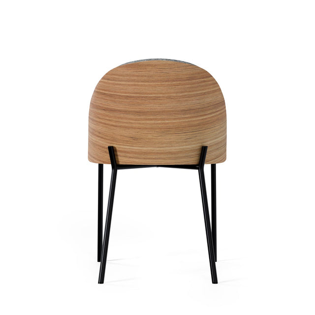 Pack de 4 sillas de comedor Casandra taupe