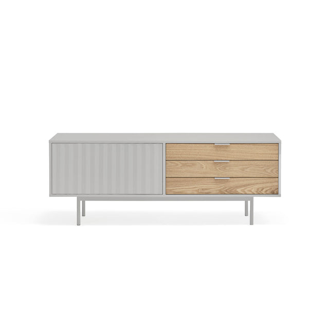 Mueble tv Sierra 180cm - 140cm Gris Claro 140cm Teulat