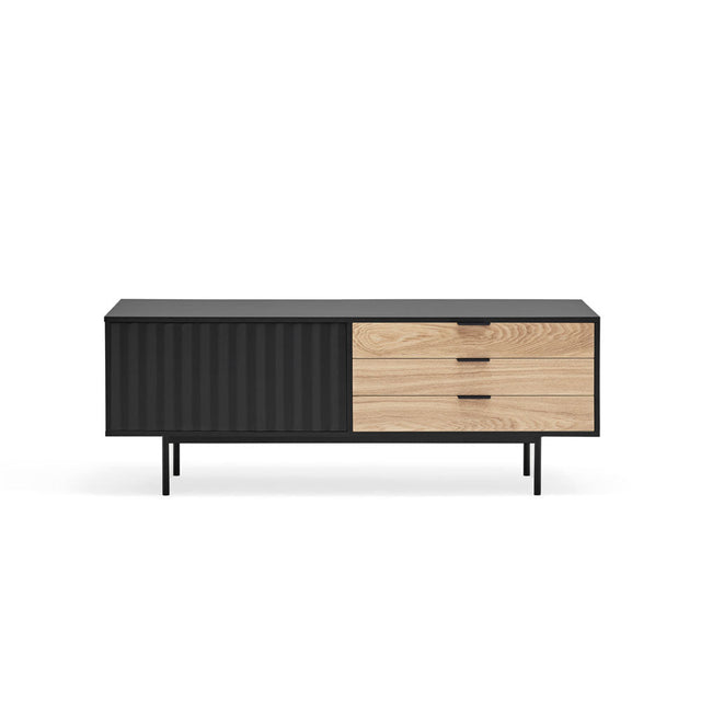 Mueble TV Sierra 140 en ambiente de estilo nórdico