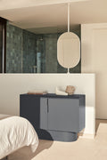 Totem 100 Chest of Drawers, Anthracite Grey