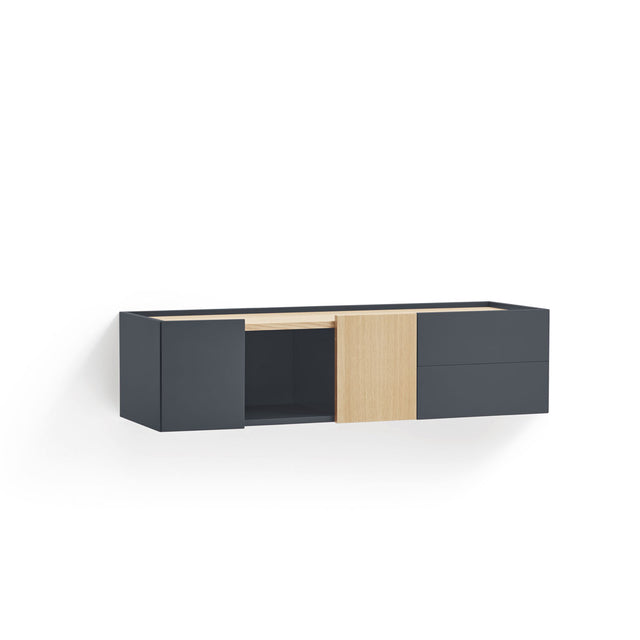 Consola a pared Otto 110cm Gris antracita Teulat