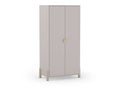 Mueble Armario Infantil Lily 93 Crema con acabado crema vista principal de estilo nórdico