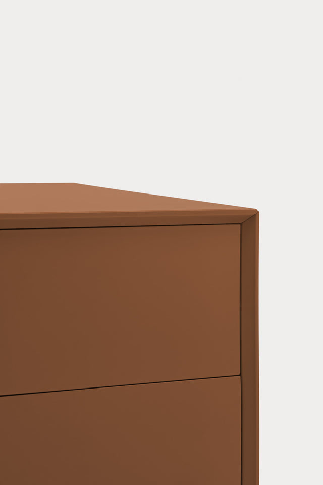 Mueble TV Platt 220 Arcilla en ambiente de estilo nórdico