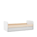 Cama Infantil Nido Andrea 205 Blanca con acabado blanco vista principal de estilo nórdico