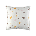 Mueble Cojín Cuadrado de Bouclé & Chenilla Terrazo Blanco con acabado blanco vista principal de estilo nórdico