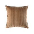 Mueble Cojín Cuadrado de Pana Marrón vista principal de estilo nórdico