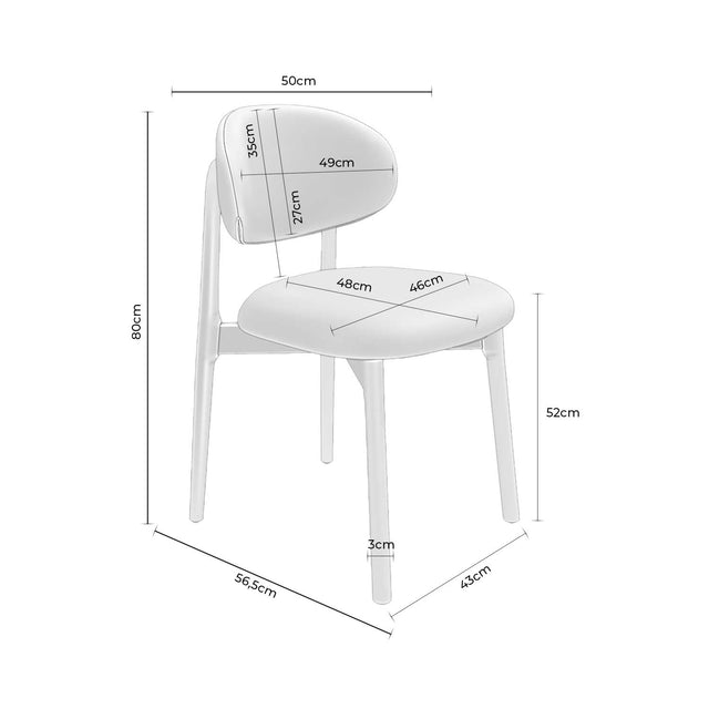 Silla Wanda Beige | detalle de materiales | Somcasa Vlc | 00SL123925 | imagen 7