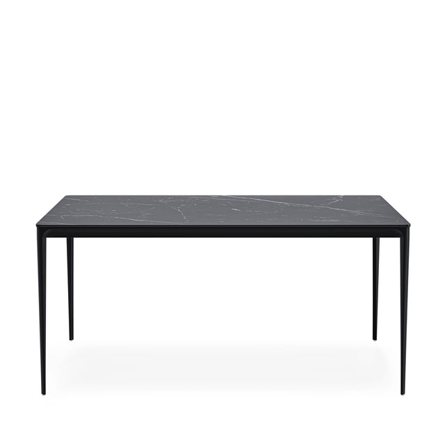 Mesa Arya 180 cm Rectangular Sahara/Negro de Somcasa Vlc