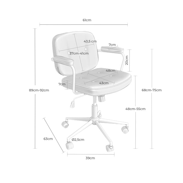 Silla Oficina Columbia Beige | imagen de ambiente | Somcasa Vlc | 00OF100225 | imagen 6