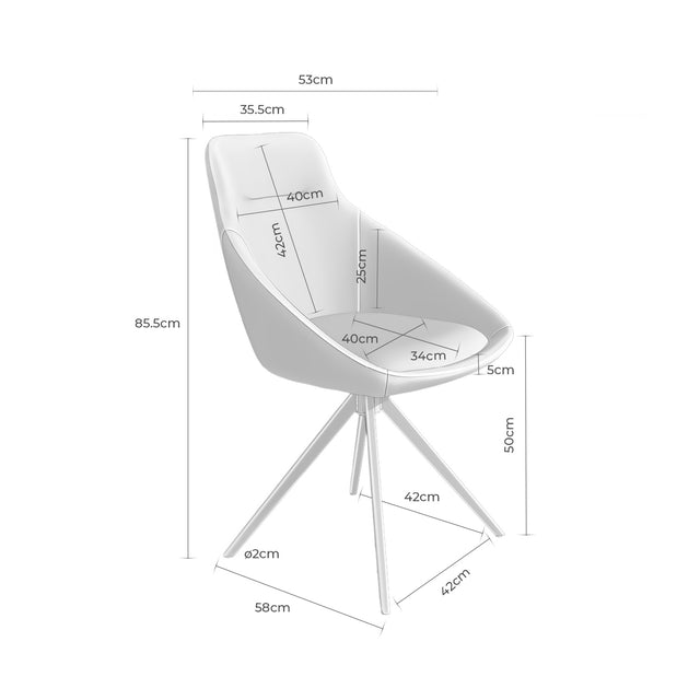 Silla Celia Azul | imagen de ambiente | Somcasa Vlc | 00SL104223 | imagen 6