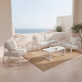 Set Muscat Sofá, Sillones y Mesa de centro Blanco de Somcasa Vlc