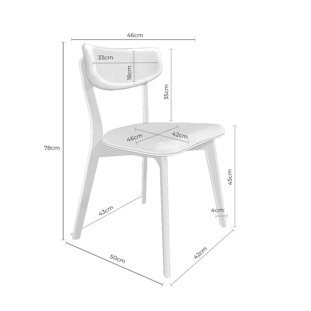 Silla Anais Light Gris con Patas de madera | detalle de acabado | Somcasa Vlc | 00SL102021 | imagen 5