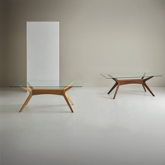 Mesa de Comedor Della Madera y Vidrio | vista lateral | Somcasa Vlc | 00MS208933 | imagen 4