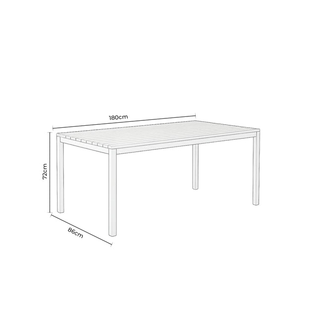 Mesa de Comedor Cinthia Madera | detalle de acabado | Somcasa Vlc | 00MS500201 | imagen 5
