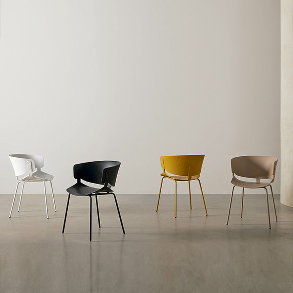 Silla Taylor Blanco | vista lateral | Somcasa Vlc | 00SL116802 | imagen 4