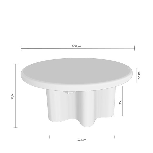 Mesa de centro Mateo 80 cm Roble de Somcasa Vlc - imagen 7