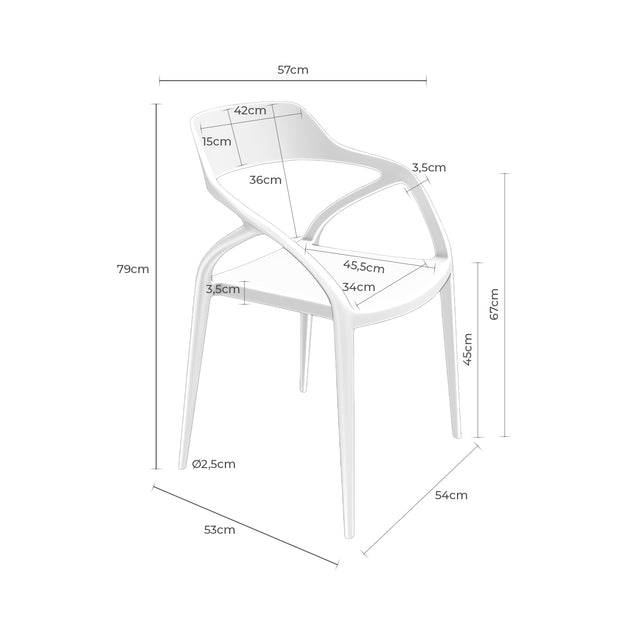 Silla Renata Blanco | composición decorativa | Somcasa Vlc | 00SL119502 | imagen 8