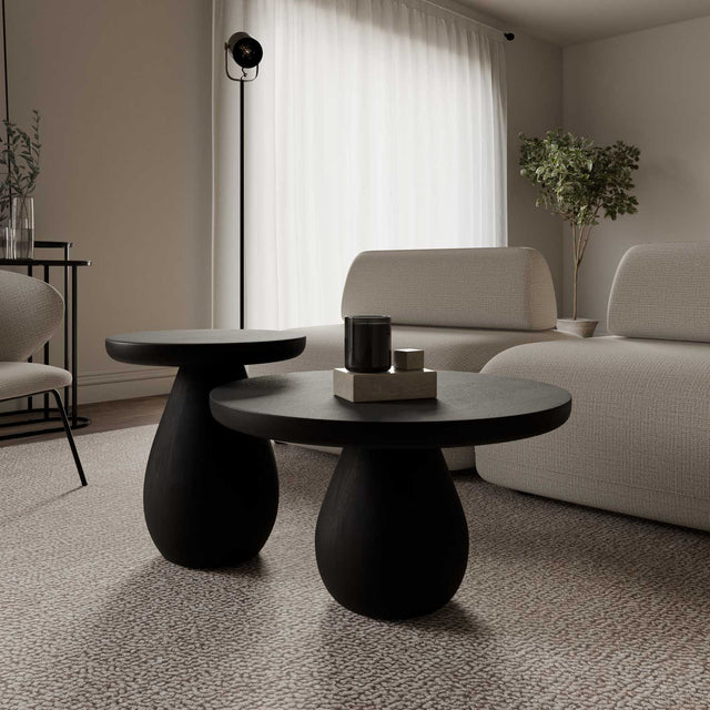 Mesa de centro Hardik 70cm 70 × 70 cm de Somcasa Vlc - imagen 4