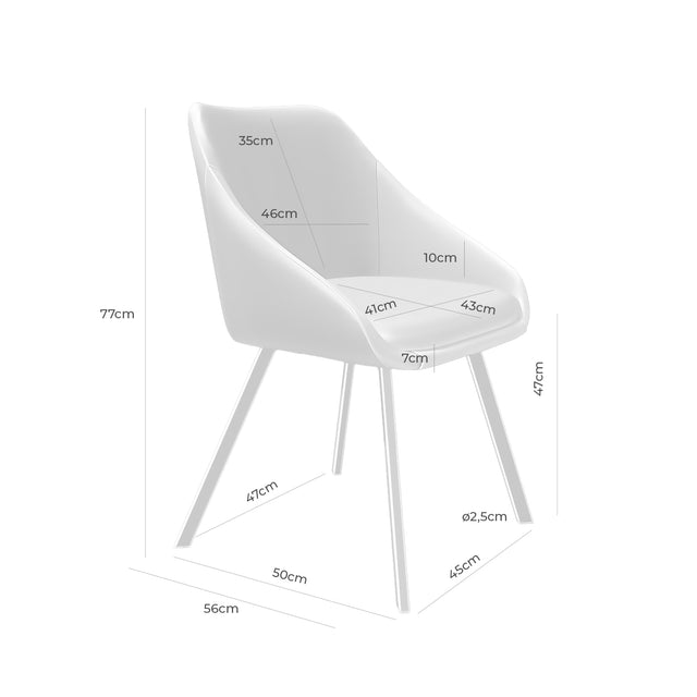 Silla Lanna Light Gris | imagen de ambiente | Somcasa Vlc | 00SL109521 | imagen 6