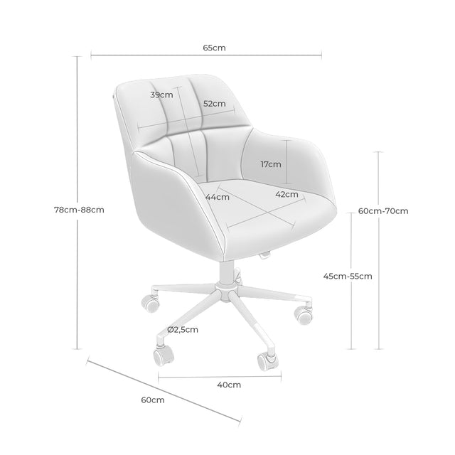 Silla Oficina Stanford Beige | imagen de ambiente | Somcasa Vlc | 00OF100525 | imagen 6