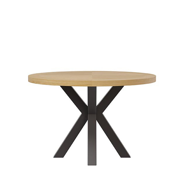 Mesa Beverly Red Roble y Metal | vista principal | Somcasa Vlc | 00MS214914