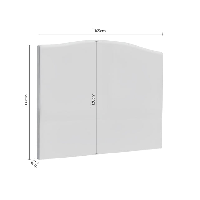 Cabezal Lebeche 150/160 Tapizado Gris Oscuro | imagen de ambiente | Somcasa Vlc | 00MB405222 | imagen 6