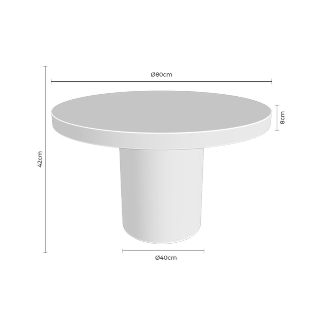 Mesa de centro Donato Blanco de Somcasa Vlc - imagen 6