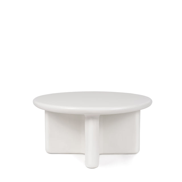 Mesa de centro Floyd 80 cm Blanco de Somcasa Vlc