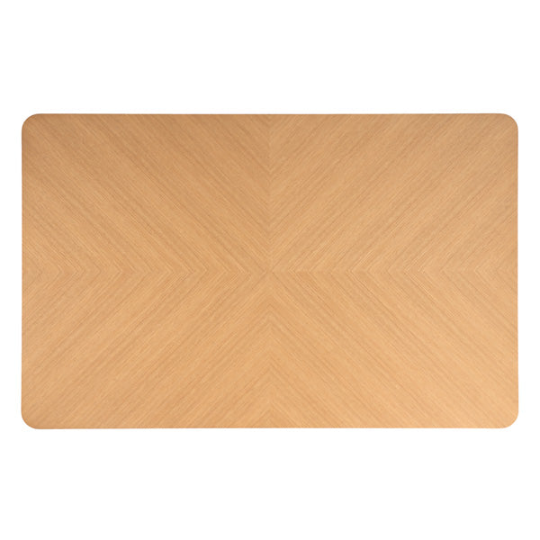 Mesa de Comedor Helga Fija Roble y MDF | vista lateral | Somcasa Vlc | 00MS206933 | imagen 4