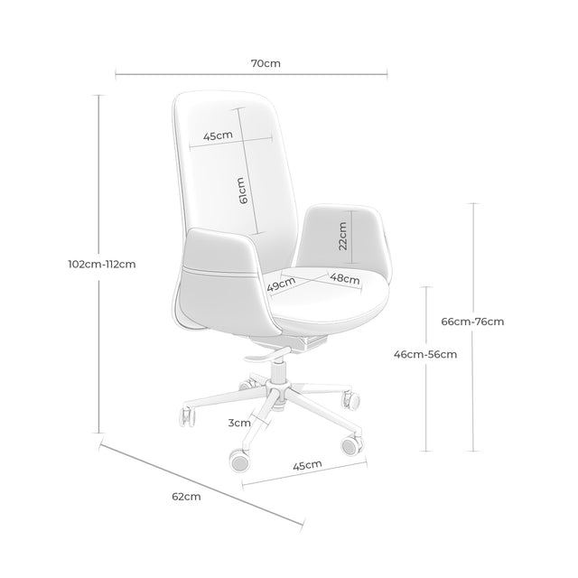 Silla Oficina British Gris | imagen de ambiente | Somcasa Vlc | 00OF101921 | imagen 6