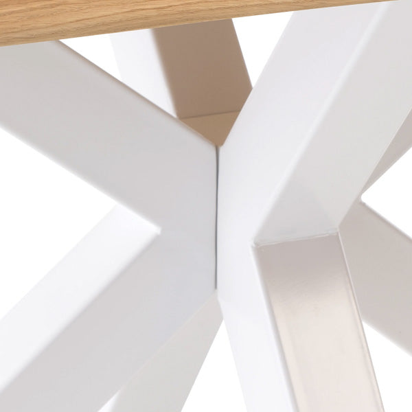 Mesa de Comedor Grace Roble y Metal | detalle de diseño | Somcasa Vlc | 00MS207217 | imagen 3