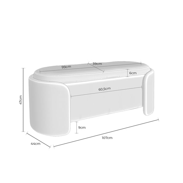 Puff Banqueta Bernice | imagen de ambiente | Somcasa Vlc | 00SF305730 | imagen 6