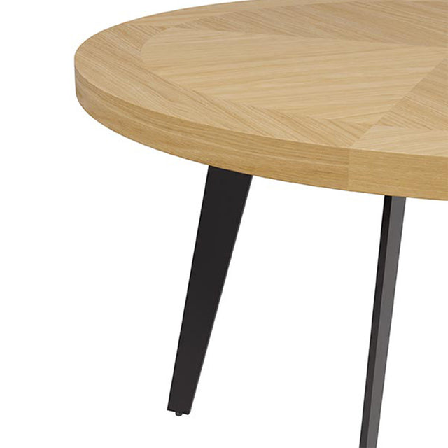 Mesa Amanda Red Roble y Metal | detalle de diseño | Somcasa Vlc | 00MS215214 | imagen 3