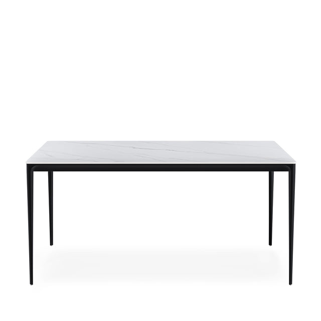 Mesa Arya 180 cm Rectangular Creta/Negro de Somcasa Vlc