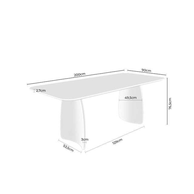 Mesa Fija Kimberly Roble | imagen de ambiente | Somcasa Vlc | 00MS220944 | imagen 6