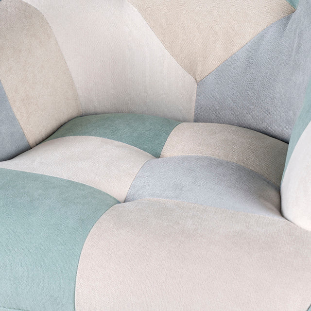 Mecedora Denver Patchwork Menta de Somcasa Vlc - imagen 5