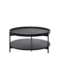 Mesa de centro Dylan Negro 80 × 80 cm de Somcasa Vlc