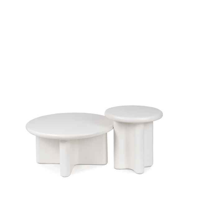 Mesa de centro Floyd 80 cm Blanco de Somcasa Vlc - imagen 5
