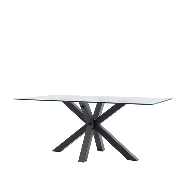 Mesa de Comedor Demi Metal y Vidrio | vista secundaria | Somcasa Vlc | 00MS209407 | imagen 2