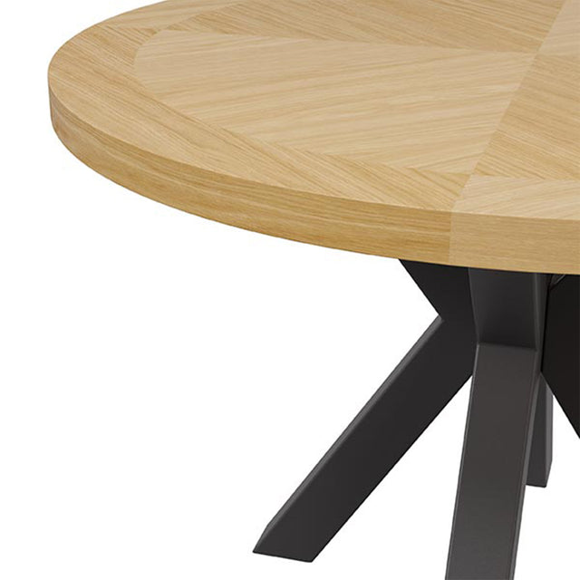 Mesa Beverly Red Roble y Metal | detalle de diseño | Somcasa Vlc | 00MS215014 | imagen 3