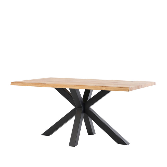 Mesa de Comedor Grace Roble y Metal | detalle de materiales | Somcasa Vlc | 00MS207607 | imagen 7