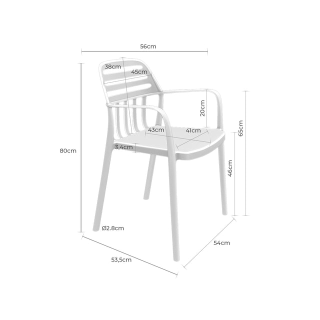 Silla Desiree Beige | vista lateral | Somcasa Vlc | 00SL118425 | imagen 4
