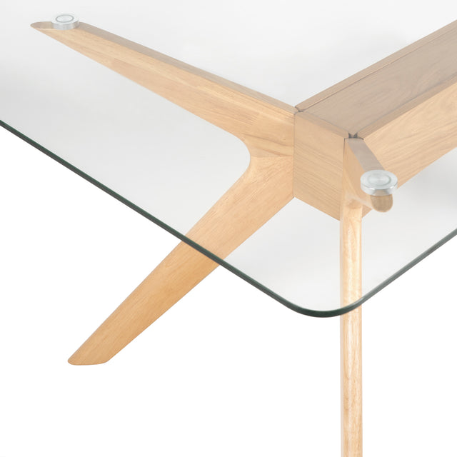 Mesa de Comedor Della Roble y Vidrio | imagen de ambiente | Somcasa Vlc | 00MS208844 | imagen 6