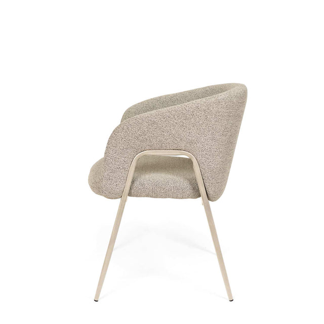 Silla Anneli Beige | vista lateral | Somcasa Vlc | 00SL126625 | imagen 4
