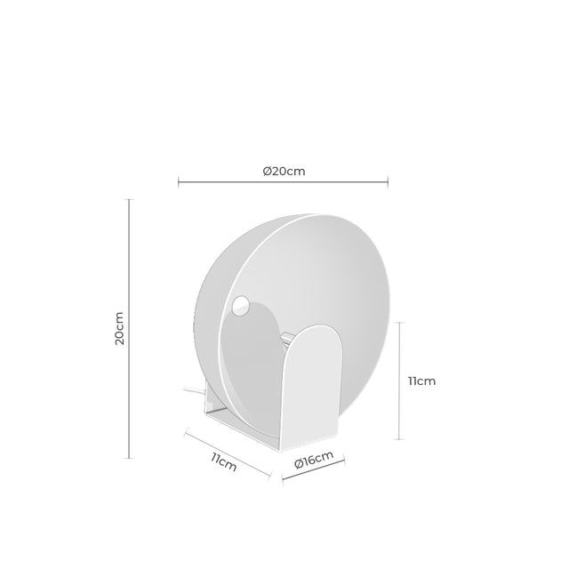 Lámpara de sobremesa Alicun Beige de Somcasa Vlc - imagen 4